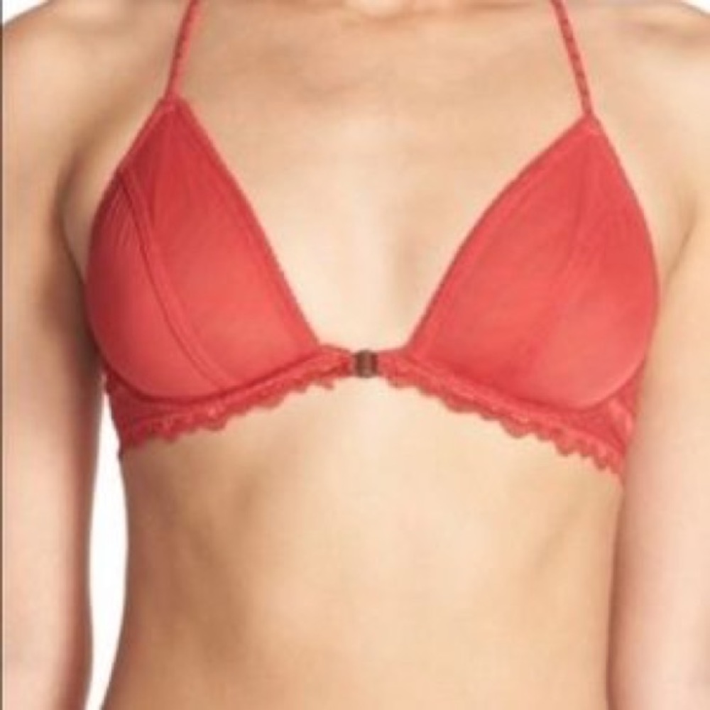 LAST CHANCE ** BOGO Free** Free People • bronze lace bralette